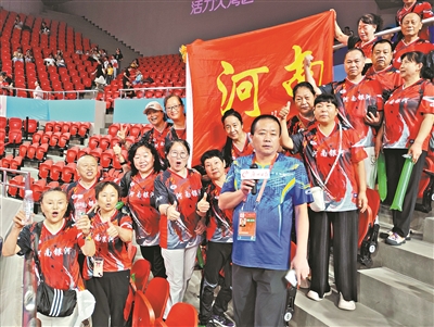 众比赛乒乓, 他们对广州